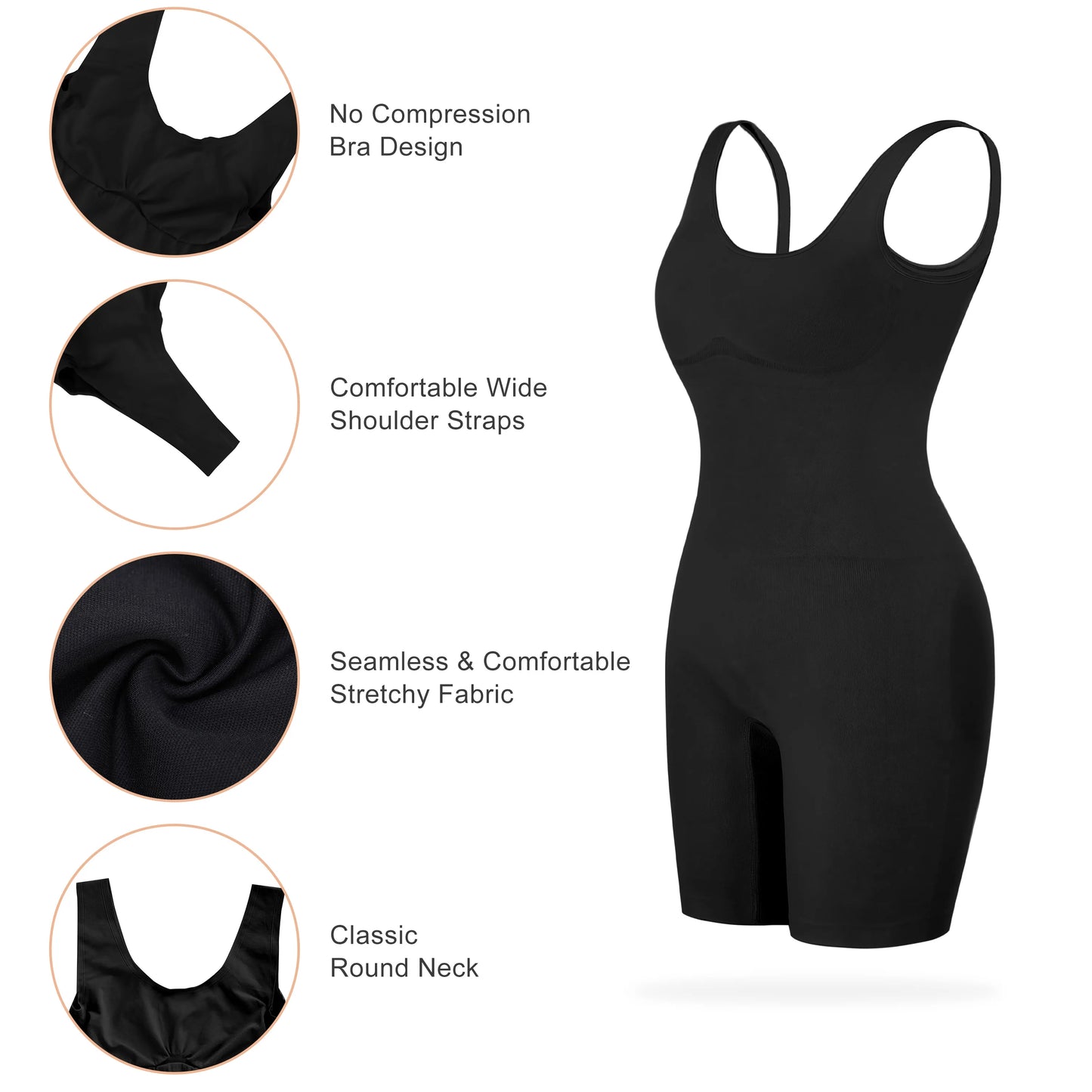 Full Cover Colombianas Bodysuit Shapewear Waist Trainer Slimming Corset