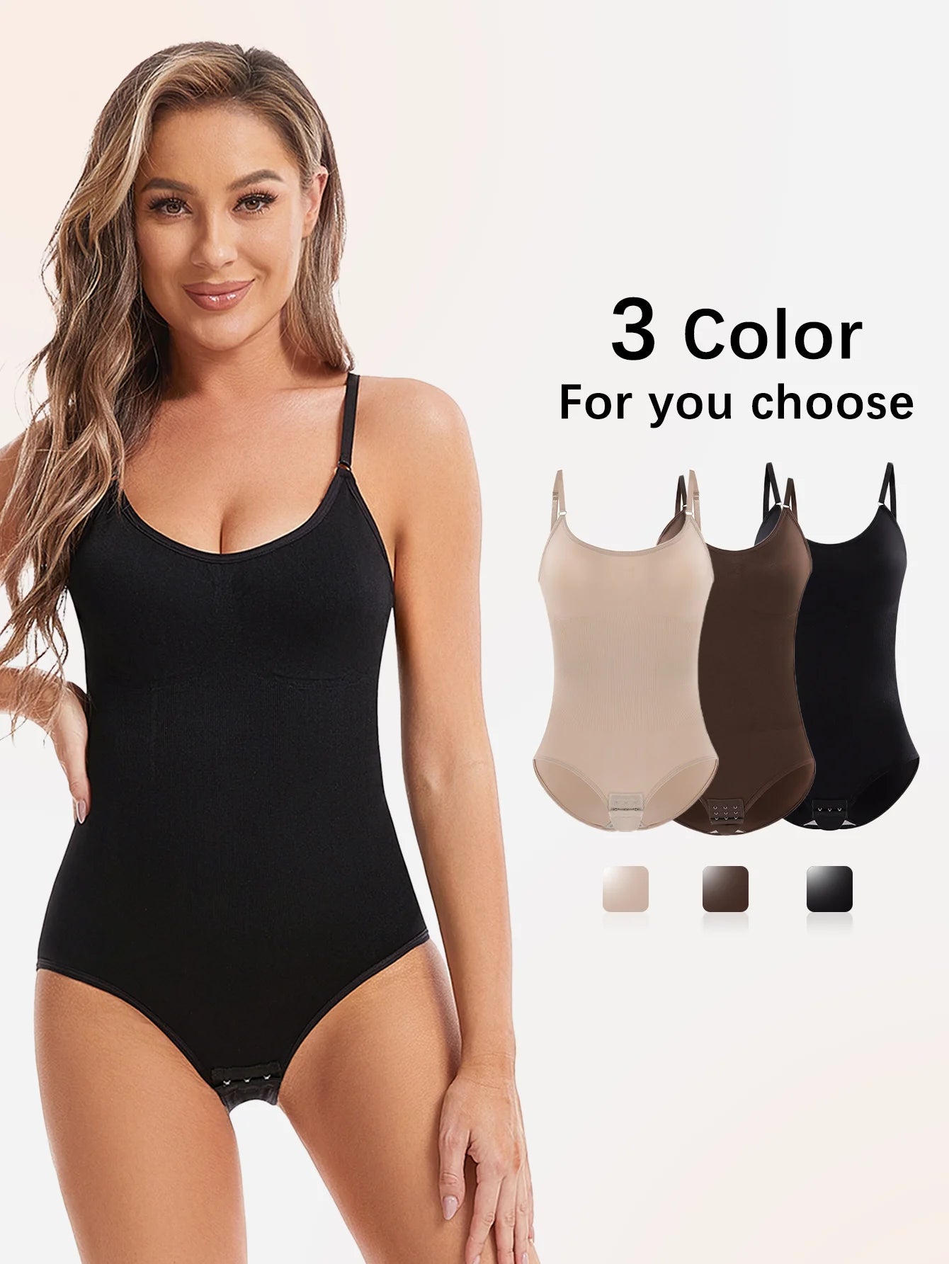 Women's Sexy Seamless Shapewear Butt Lifter Full Body Shaper