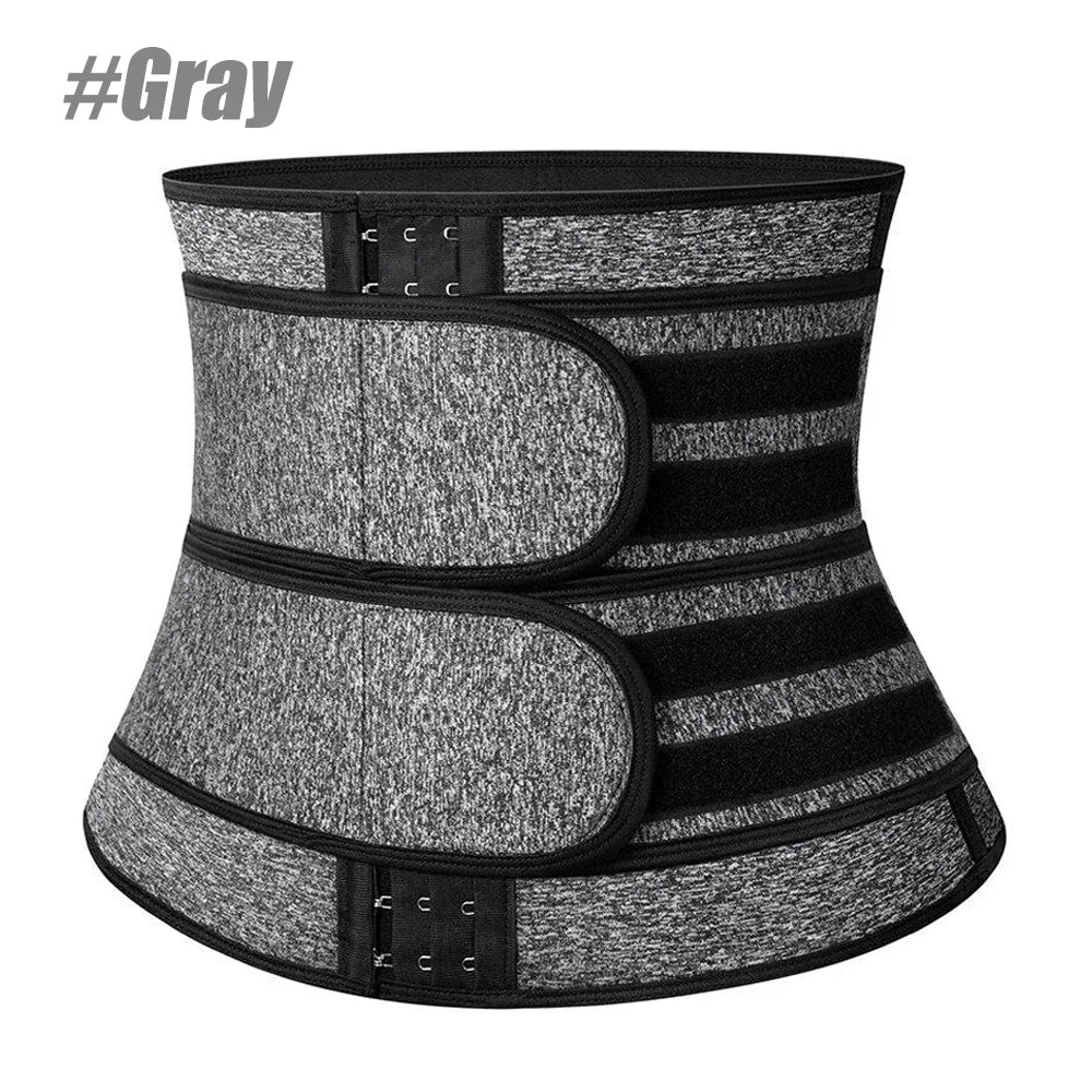 GENGGAO Waist Trainer Corset Neoprene Sauna Sweat Trimmer Belt for Men and Women