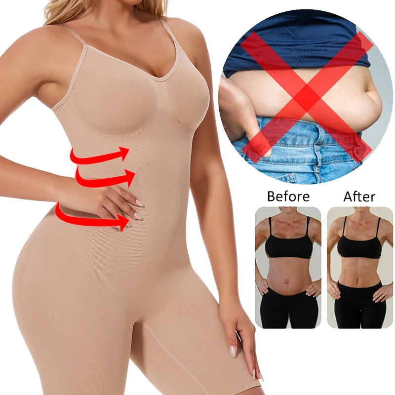Shapewear Bodysuit for Women Tummy Control Full Body Shaper