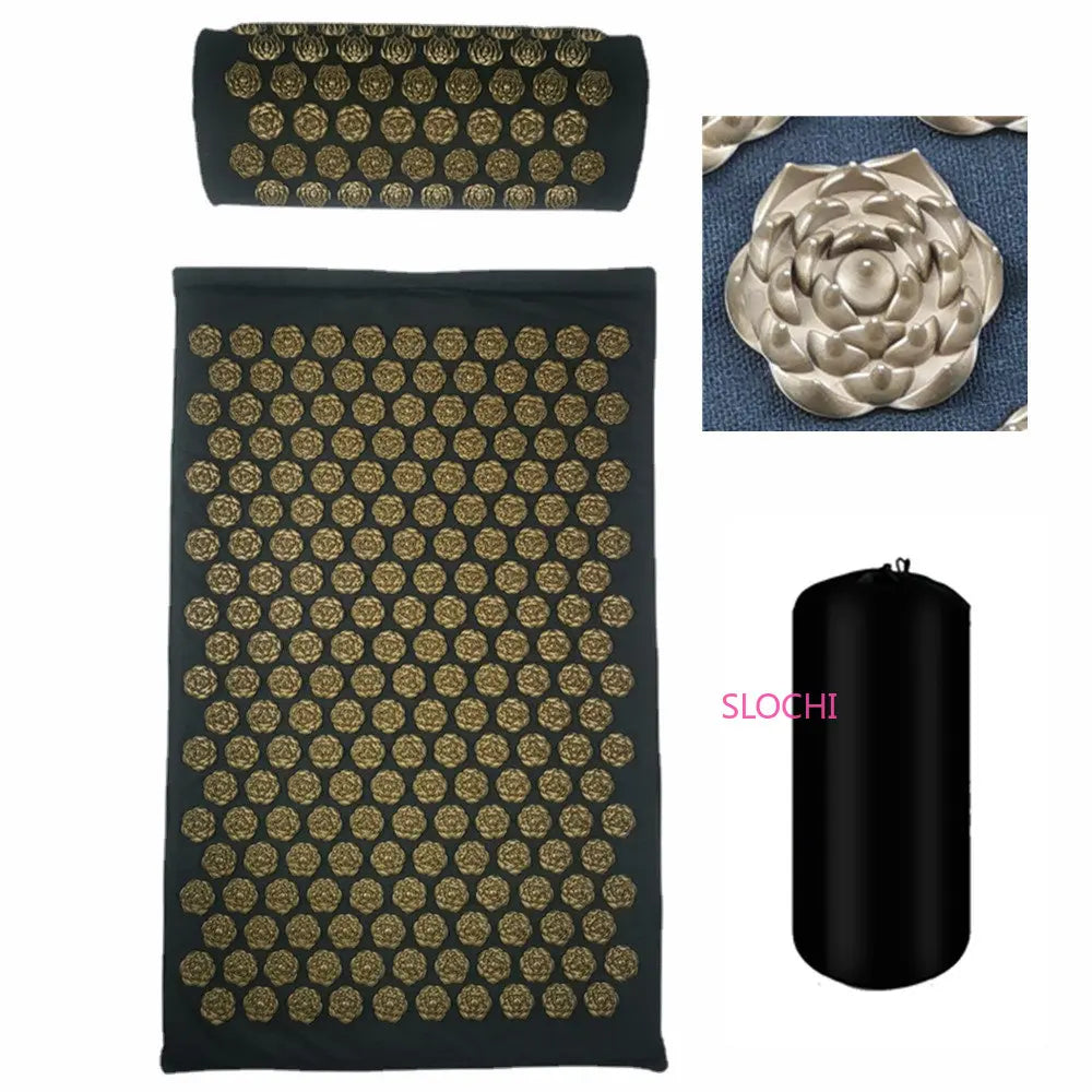 Shakti Acupressure Massage Mat for Stress and Pain Relief