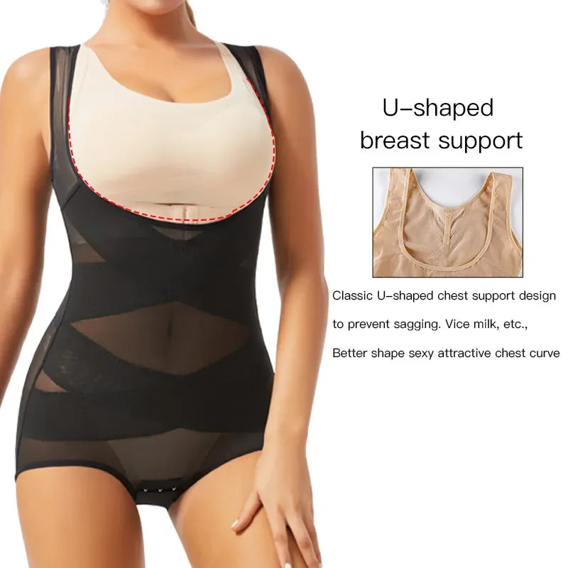 Women’s Bodysuit Briefs Full Body Shaper Underwear
