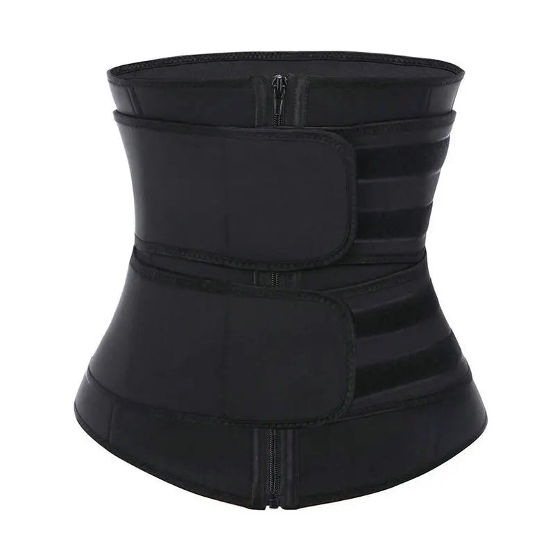 Sauna Sweat Belt Waist Trainer Slimming Fat Burning Girdle for Women