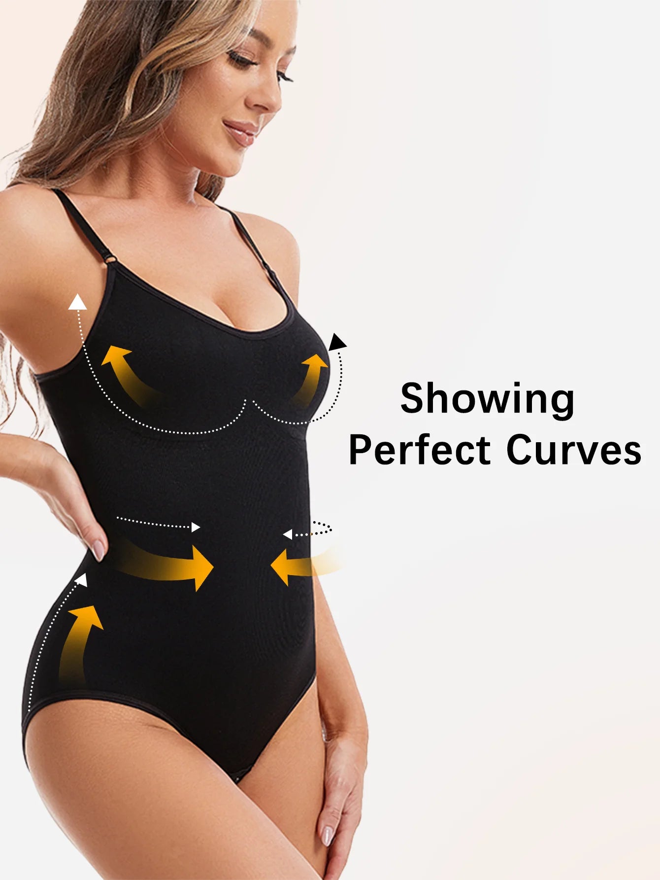 Women's Sexy Seamless Shapewear Butt Lifter Full Body Shaper