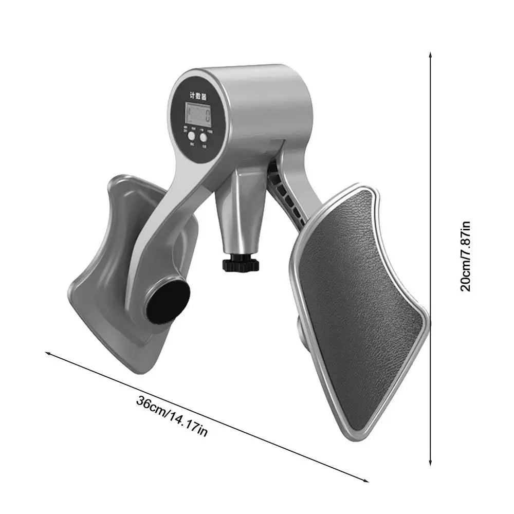 Pelvic Floor Muscle Trainer with 360° Rotating Baffle for Inner Thigh Exercise