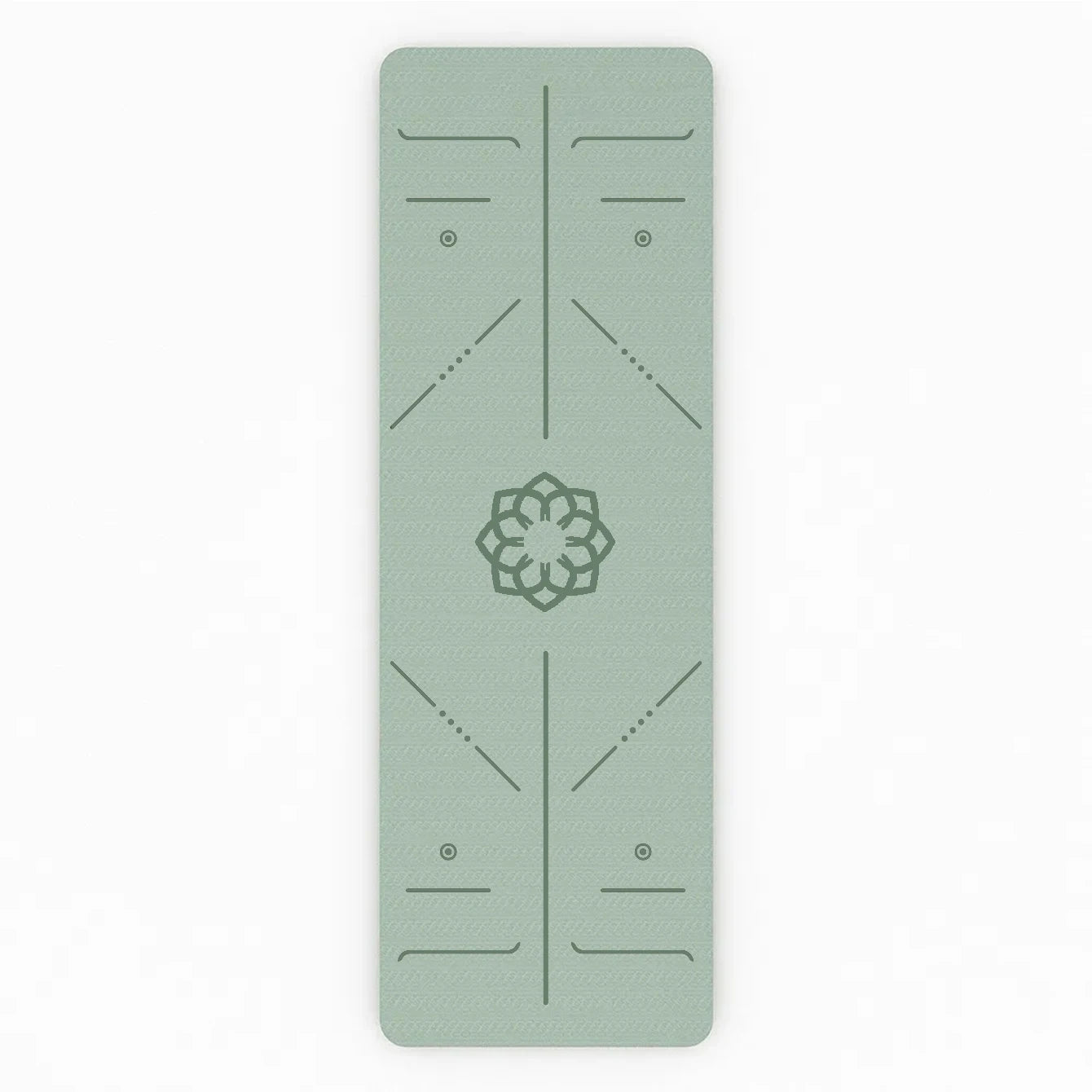 Eco-Friendly Non-Slip Yoga Mat for Women with Carry Strap