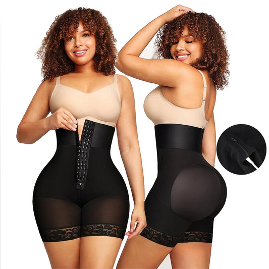 Women Waist Slimming Corset High Waist Body Shaper Panties BBL Shorts