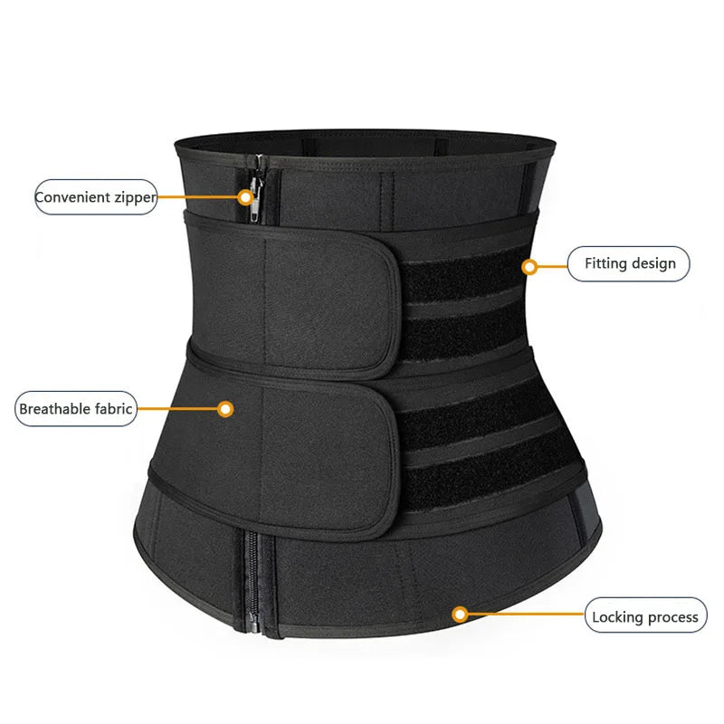 Neoprene Waist Trainer for Women Tummy Control Slimming Body Shaper