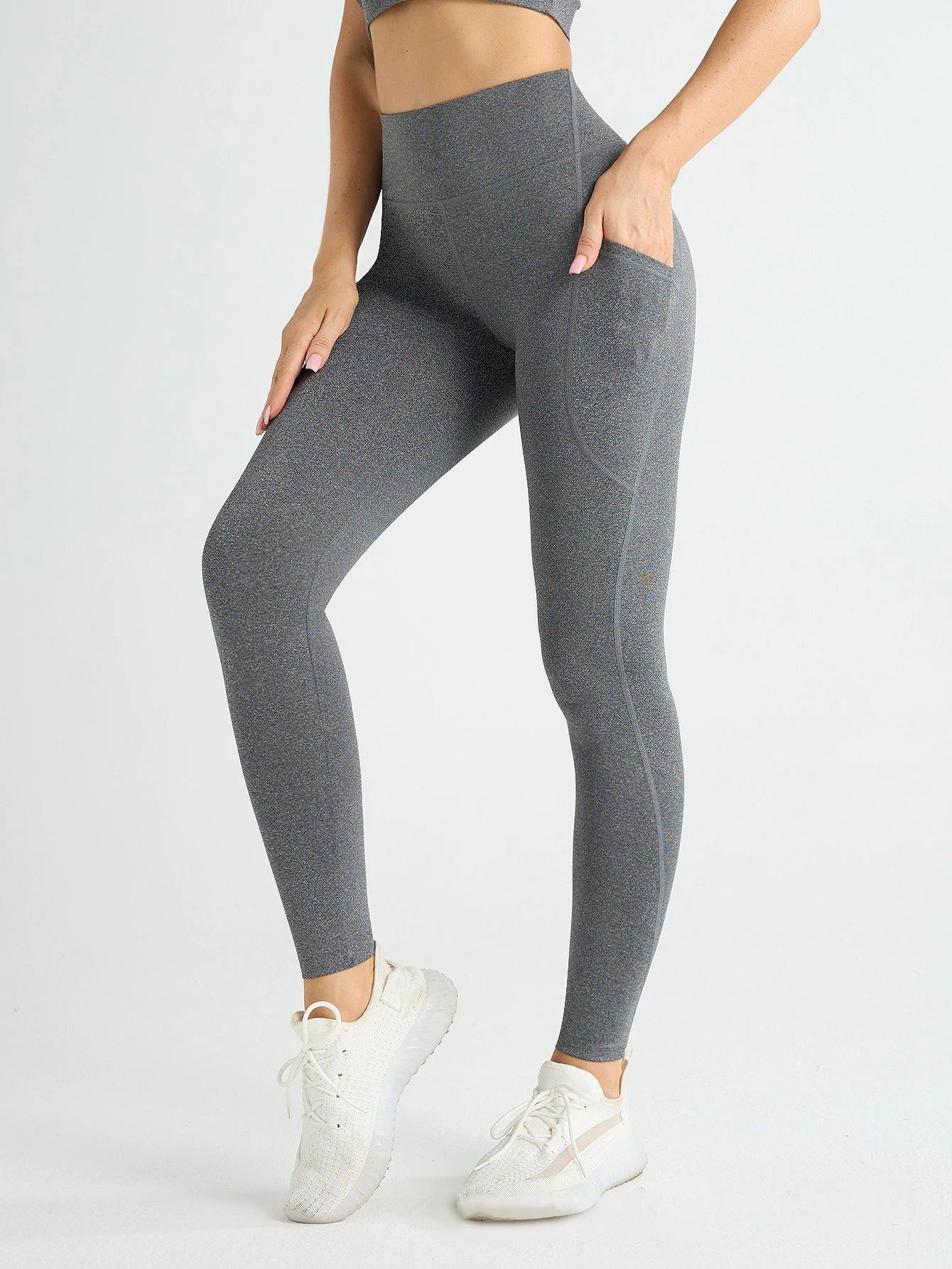 New High Waist Women's Leggings with Pockets