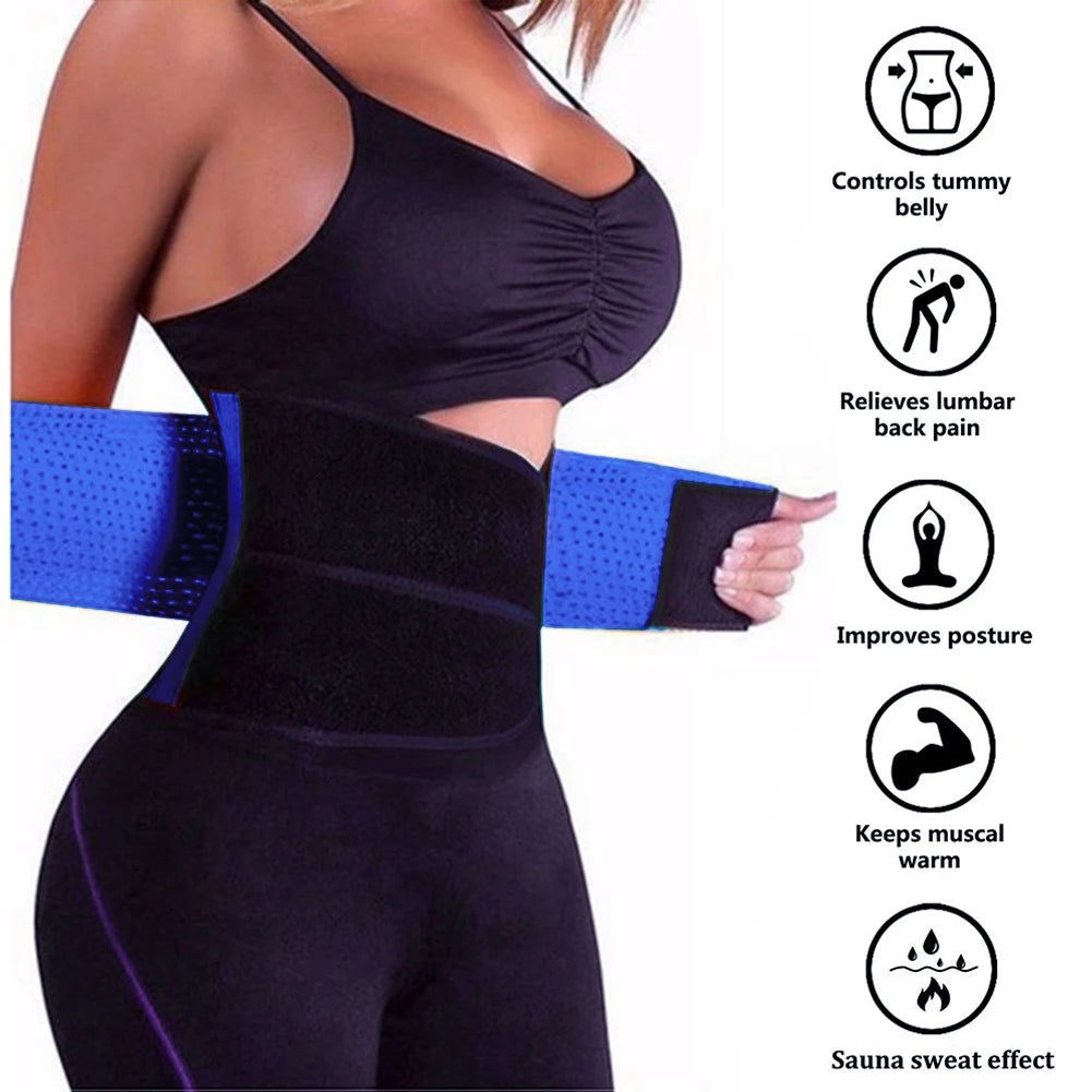 Body Slimming Shapewear Vest Waist Trainer Sweat Sport Shaper for Women