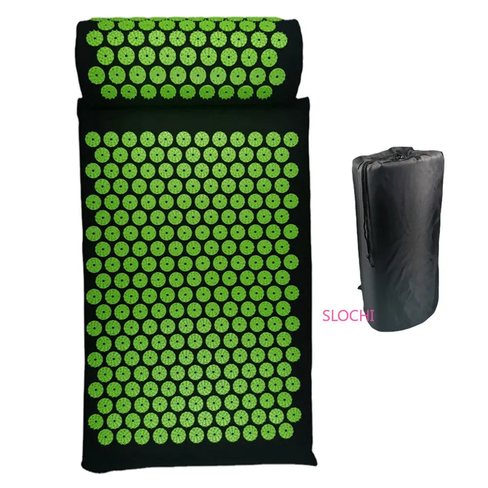 Shakti Acupressure Massage Mat for Stress and Pain Relief