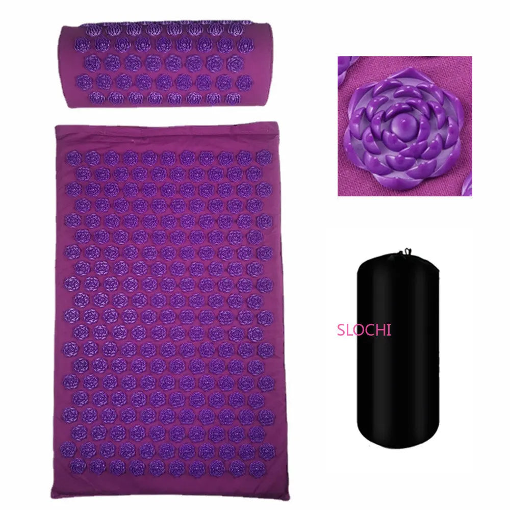 Shakti Acupressure Massage Mat for Stress and Pain Relief
