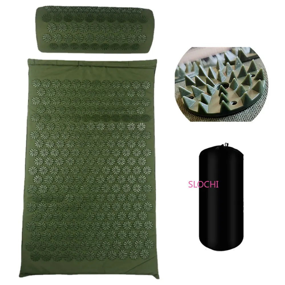 Shakti Acupressure Massage Mat for Stress and Pain Relief