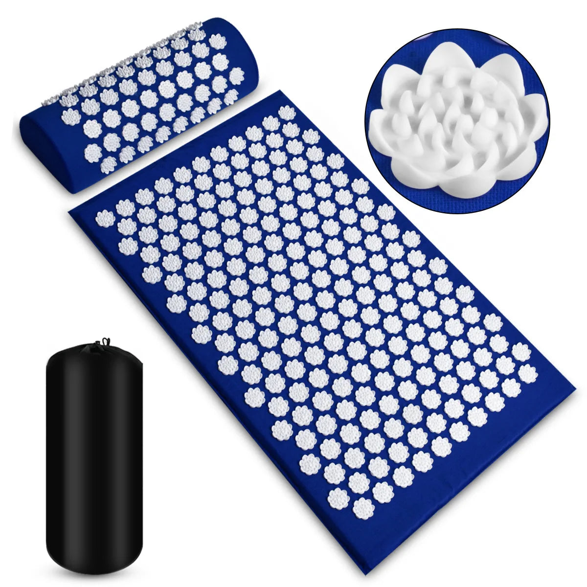 Shakti Acupressure Massage Mat for Stress and Pain Relief
