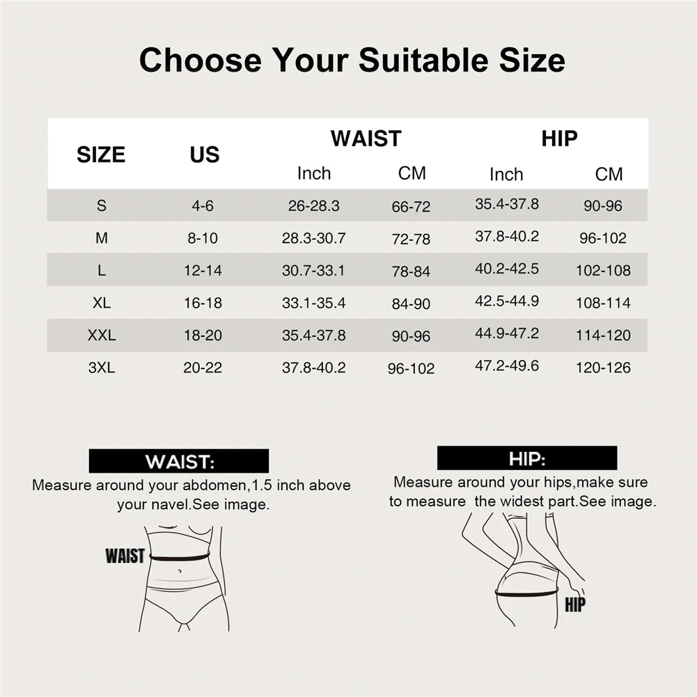 Women Waist Slimming Corset High Waist Body Shaper Panties BBL Shorts