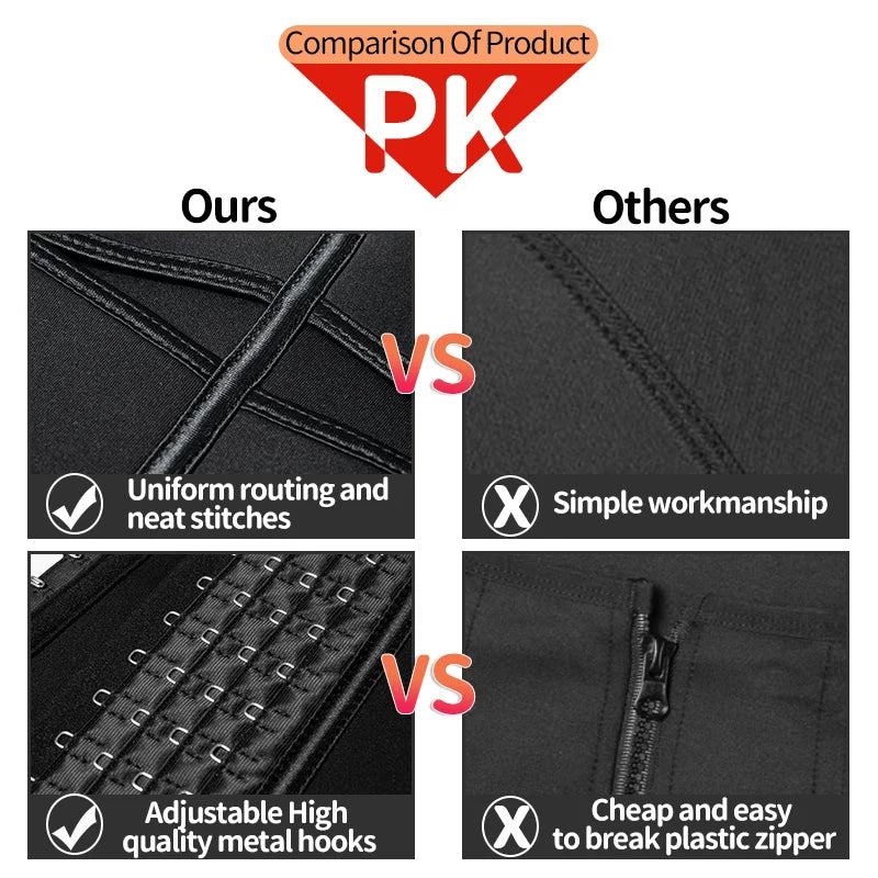 Waist Trainer Tummy Slimming Sheath Weight Loss Body Shaper Corset