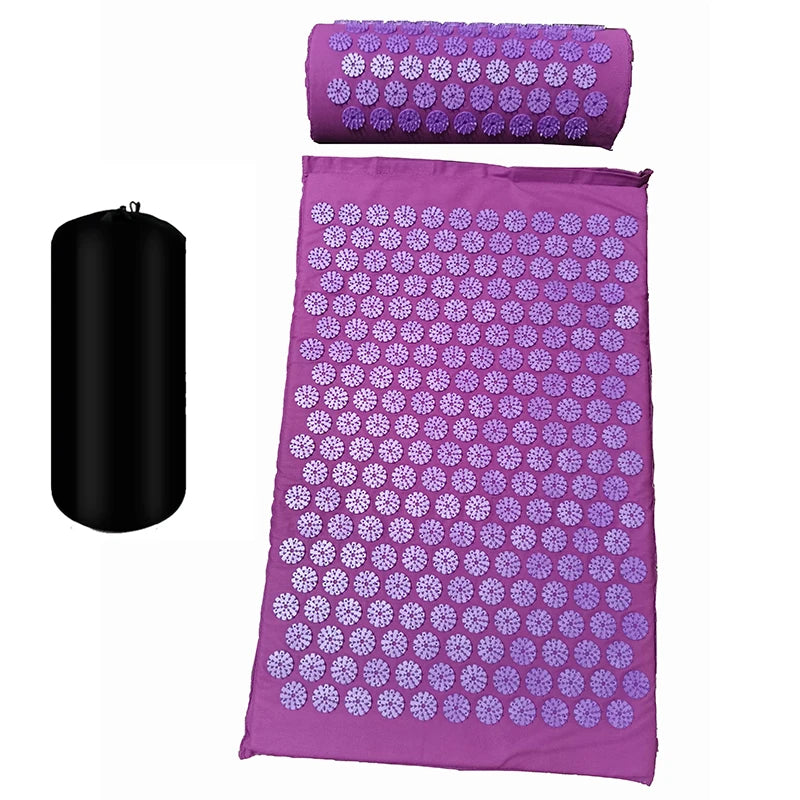 Shakti Acupressure Massage Mat for Stress and Pain Relief