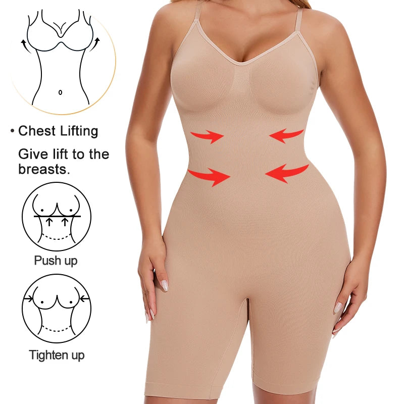 Shapewear Bodysuit for Women Tummy Control Full Body Shaper