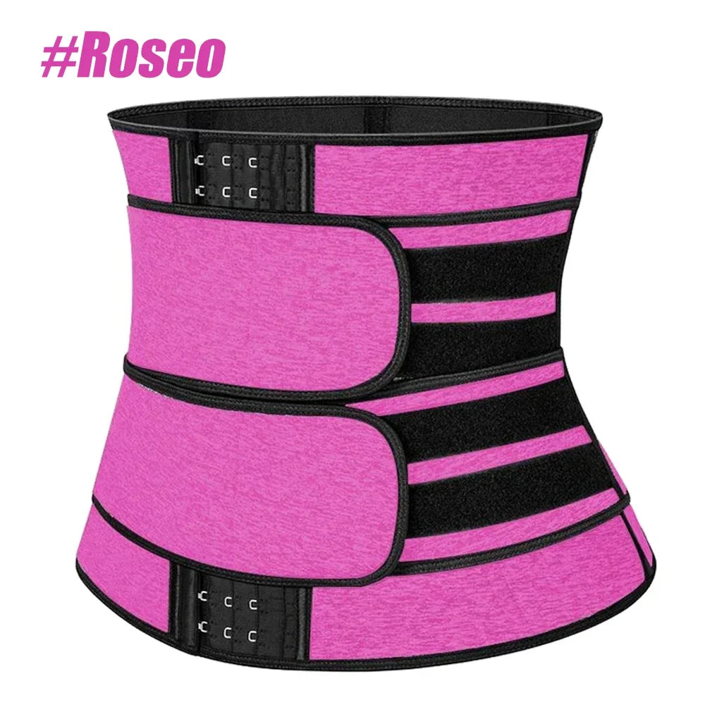 GENGGAO Waist Trainer Corset Neoprene Sauna Sweat Trimmer Belt for Men and Women