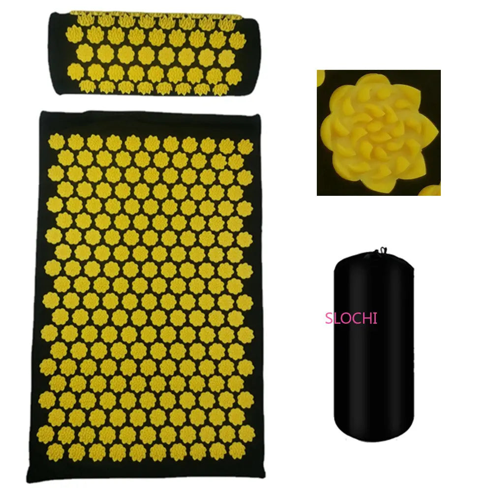 Shakti Acupressure Massage Mat for Stress and Pain Relief
