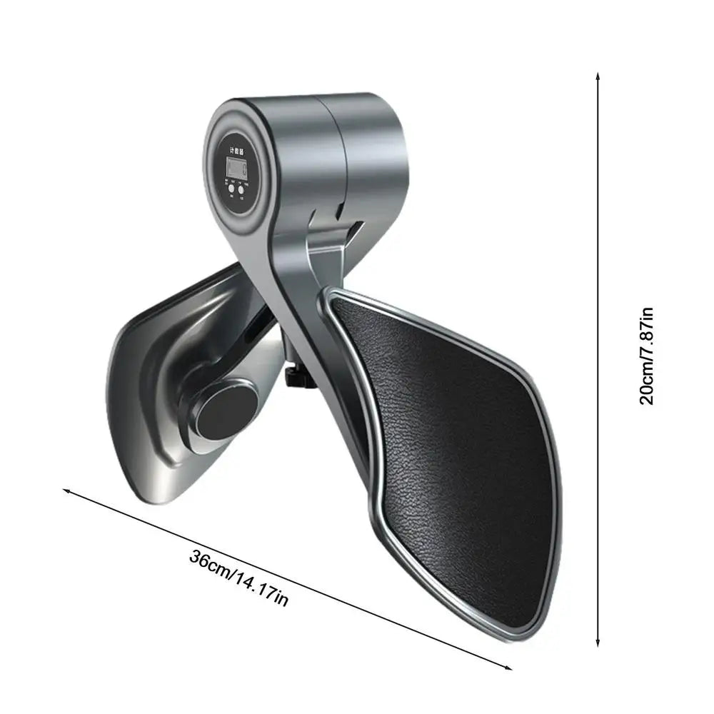 Pelvic Floor Muscle Trainer with 360° Rotating Baffle for Inner Thigh Exercise