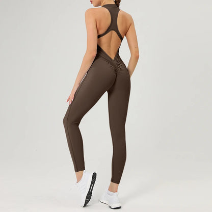 Fitness Short Sets with Zipper for Yoga and Workout