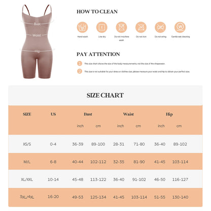Colombianas Seamless Sculpting Bodysuit Push Up Butt Lifter Thigh Slimmer