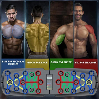 Automatic Count Push-Up Board for Strength Training and Home Workouts
